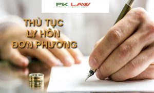 Tư vấn ly hôn đơn phương - Luật P&K - Công Ty Luật TNHH P&K